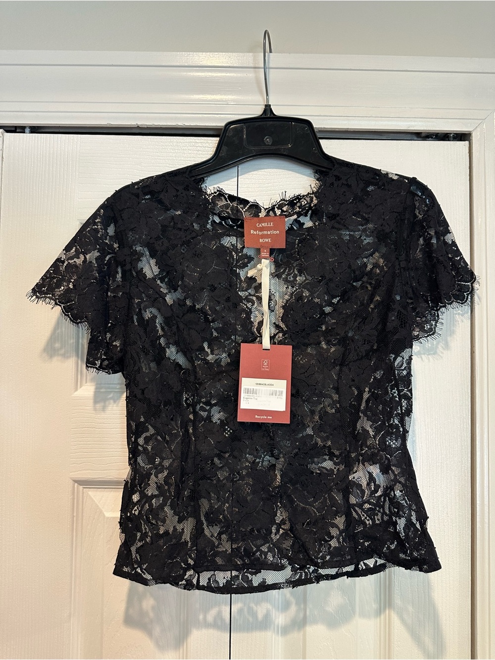 Reformation x Camille Rowe Eugeine Top - Picture 3 of 5